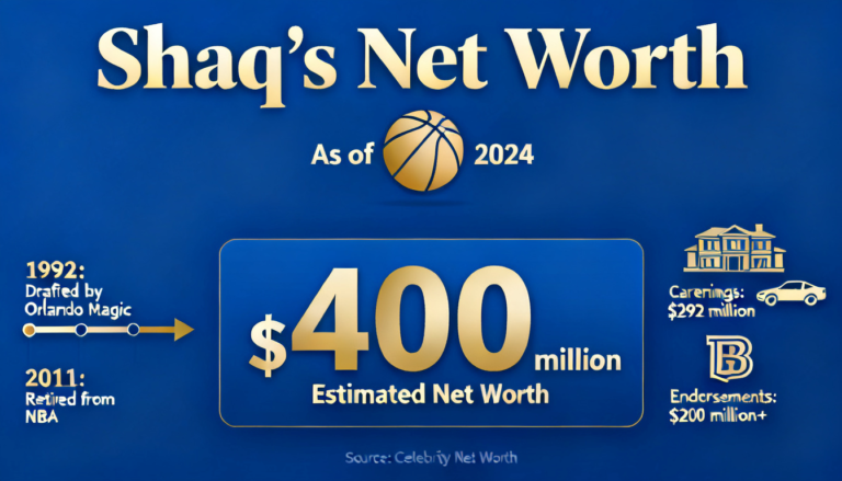 shaq net worth