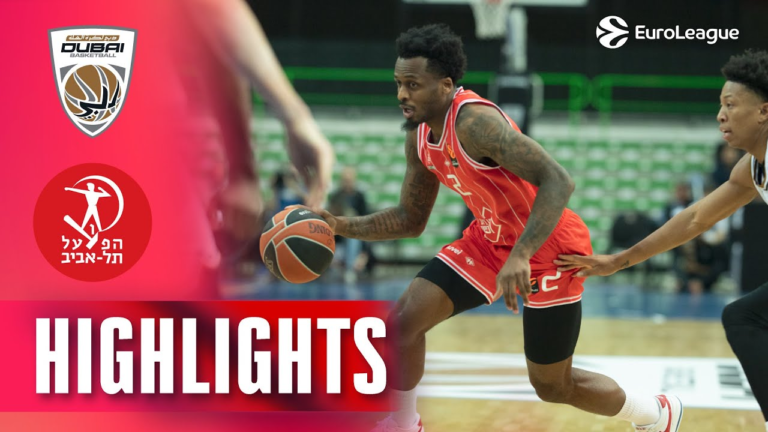 dubai basketball vs hapoel tel aviv b.c. match player stats